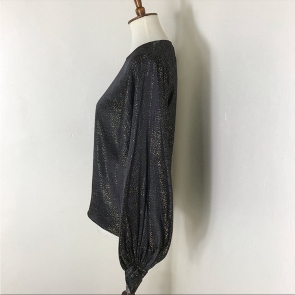 Nili Lotan Loretta metallic top - Picture 8 of 10